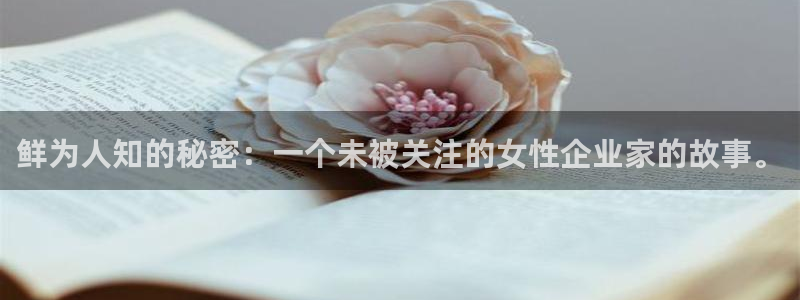 168全国开奖网：鲜为人知的秘密：一个未被关注的女性企业家的故事。